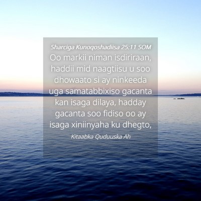 Picture 04 - Sharciga Kunoqoshadiisa 25:11 SOM - Oo markii niman isdiriraan, haddii mid naagtiisu - Bible Verse Picture