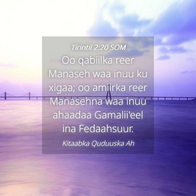 Picture 04 - Tirintii 2:20 SOM - Oo qabiilka reer Manaseh waa inuu ku xigaa; oo - Bible Verse Picture