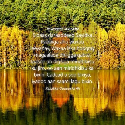 Picture 04 - Yexesqeel 24:6 SOM - Sidaas daraaddeed Sayidka Rabbiga ahu wuxuu - Bible Verse Picture