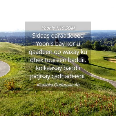Picture 04 - Yoonis 1:15 SOM - Sidaas daraaddeed Yoonis bay kor u qaadeen oo - Bible Verse Picture