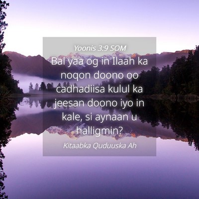 Picture 04 - Yoonis 3:9 SOM - Bal yaa og in Ilaah ka noqon doono oo cadhadiisa - Bible Verse Picture