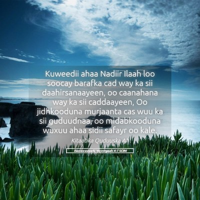 Picture 05 - Baroorashadii Yeremyaah 4:7 SOM - Kuweedii ahaa Nadiir Ilaah loo soocay barafka cad - Bible Verse Picture