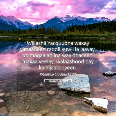 Picture 05 - Bilowgii 34:27 SOM - Wiilashii Yacquubna waxay yimaadeen raqdii kuwii - Bible Verse Picture
