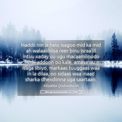 Picture 05 - Sharciga Kunoqoshadiisa 24:7 SOM - Haddii nin la helo isagoo mid ka mid ah - Bible Verse Picture
