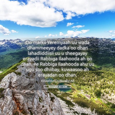 Picture 05 - Yeremyaah 43:1 SOM - Oo markii Yeremyaah uu wada dhammeeyey dadka oo - Bible Verse Picture