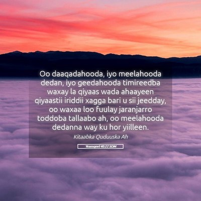 Picture 05 - Yexesqeel 40:22 SOM - Oo daaqadahooda, iyo meelahooda dedan, iyo - Bible Verse Picture
