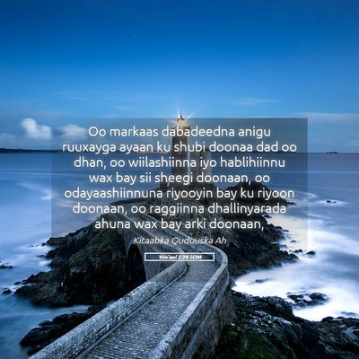 Picture 05 - Yoo'eel 2:28 SOM - Oo markaas dabadeedna anigu ruuxayga ayaan ku - Bible Verse Picture