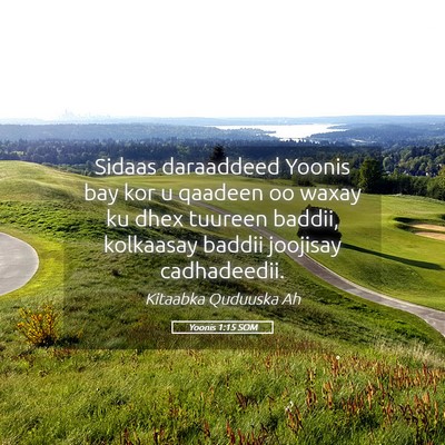 Picture 05 - Yoonis 1:15 SOM - Sidaas daraaddeed Yoonis bay kor u qaadeen oo - Bible Verse Picture