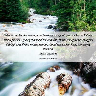 Picture 06 - Taariikhdii Labaad 24:24 SOM - Ciidankii reer Suuriya waxay yimaadeen iyagoo ah - Bible Verse Picture