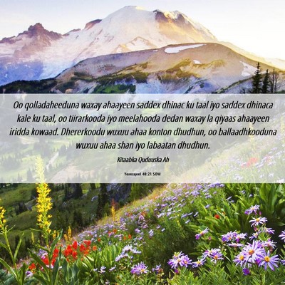 Picture 06 - Yexesqeel 40:21 SOM - Oo qolladaheeduna waxay ahaayeen saddex dhinac ku - Bible Verse Picture