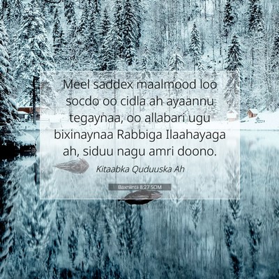 Picture 07 - Baxniintii 8:27 SOM - Meel saddex maalmood loo socdo oo cidla ah - Bible Verse Picture