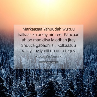 Picture 07 - Bilowgii 38:2 SOM - Markaasaa Yahuudah wuxuu halkaas ku arkay nin - Bible Verse Picture