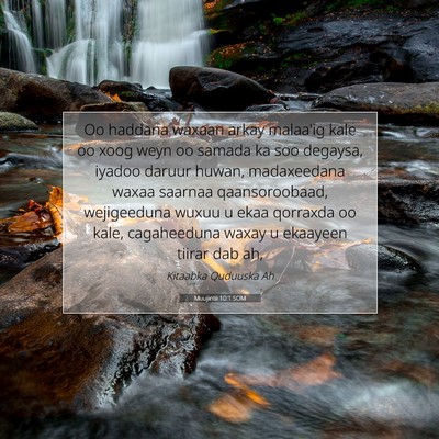 Picture 07 - Muujintii 10:1 SOM - Oo haddana waxaan arkay malaa'ig kale oo xoog - Bible Verse Picture