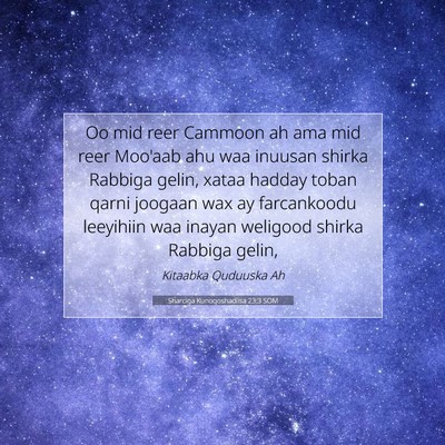 Picture 07 - Sharciga Kunoqoshadiisa 23:3 SOM - Oo mid reer Cammoon ah ama mid reer Moo'aab ahu - Bible Verse Picture