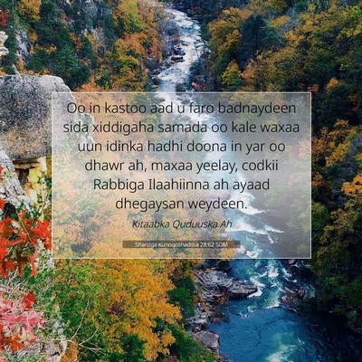 Picture 07 - Sharciga Kunoqoshadiisa 28:62 SOM - Oo in kastoo aad u faro badnaydeen sida xiddigaha - Bible Verse Picture