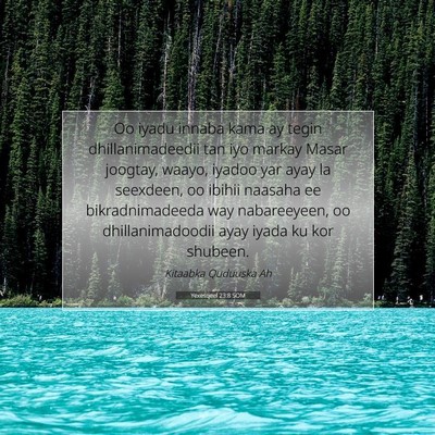 Picture 07 - Yexesqeel 23:8 SOM - Oo iyadu innaba kama ay tegin dhillanimadeedii - Bible Verse Picture