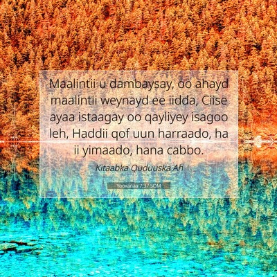 Picture 07 - Yooxanaa 7:37 SOM - Maalintii u dambaysay, oo ahayd maalintii weynayd - Bible Verse Picture