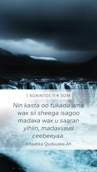 1 Korintos 11:4 SOM Bible Verse Image