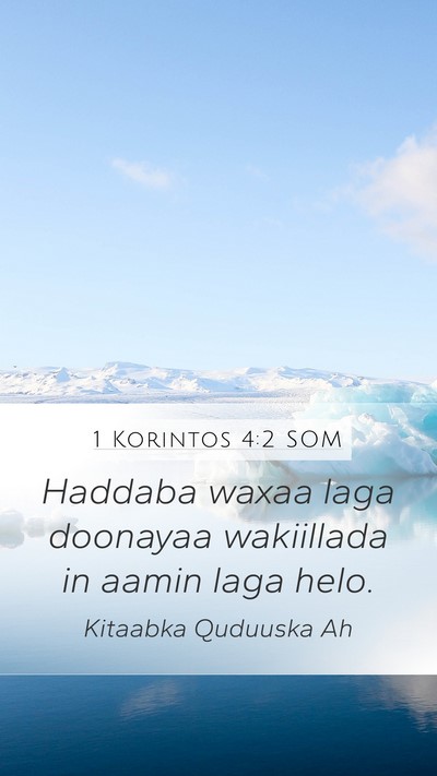 1 Korintos 4:2 SOM Bible Verse Image