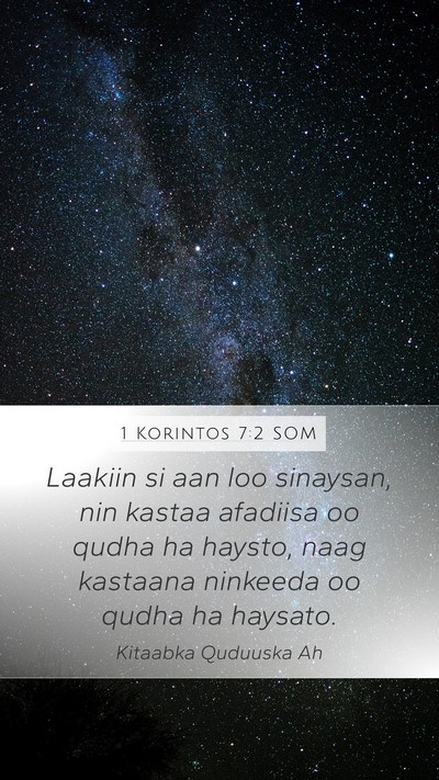 1 Korintos 7:2 SOM Bible Verse Image