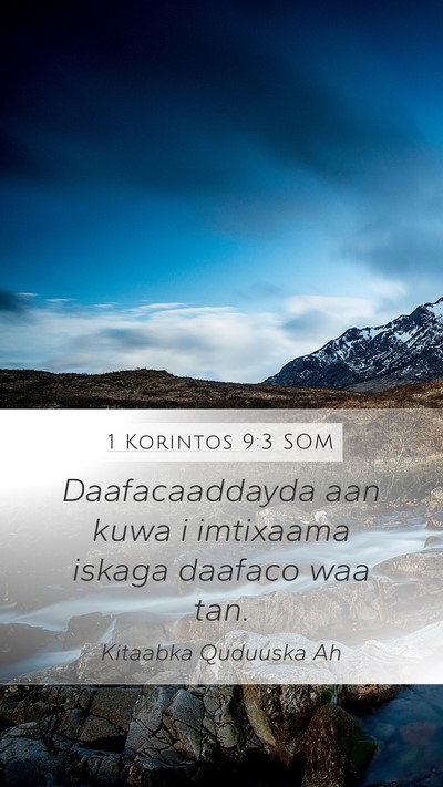 1 Korintos 9:3 SOM Bible Verse Image