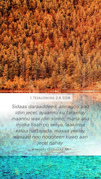 1 Tesaloniika 2:8 SOM Bible Verse Image