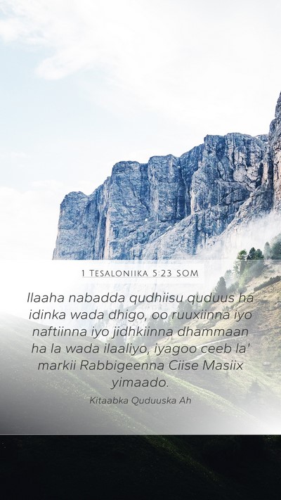 1 Tesaloniika 5:23 SOM Bible Verse Image