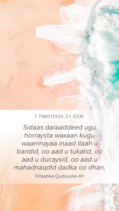 1 Timoteyos 2:1 SOM Bible Verse Image