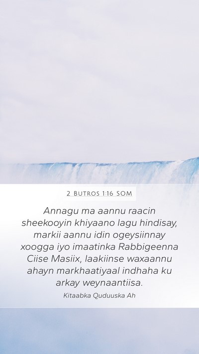 2 Butros 1:16 SOM Bible Verse Image