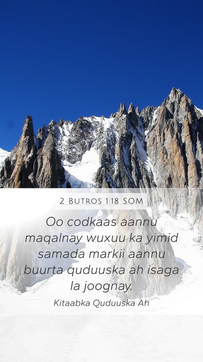2 Butros 1:18 SOM Bible Verse Image