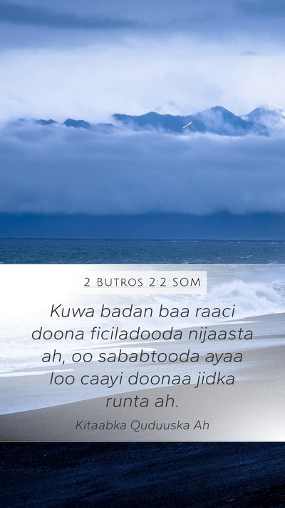 2 Butros 2:2 SOM Bible Verse Image