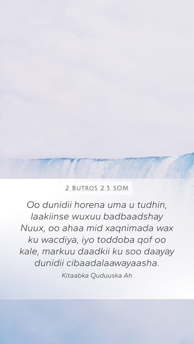 2 Butros 2:5 SOM Bible Verse Image