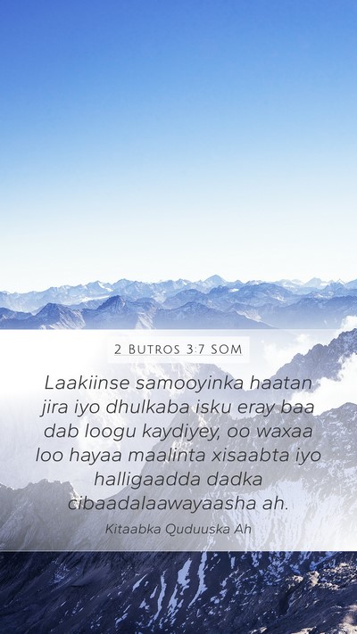 2 Butros 3:7 SOM Bible Verse Image