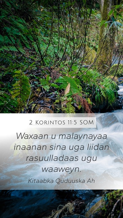 2 Korintos 11:5 SOM Bible Verse Image