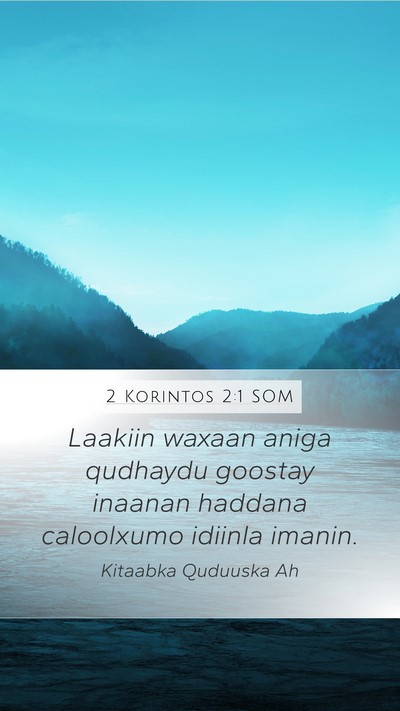 2 Korintos 2:1 SOM Bible Verse Image