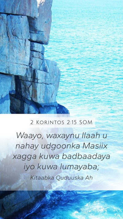 2 Korintos 2:15 SOM Bible Verse Image