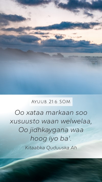 Ayuub 21:6 SOM Bible Verse Image