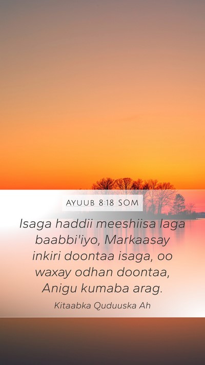 Ayuub 8:18 SOM Bible Verse Image