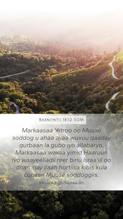 Baxniintii 18:12 SOM Bible Verse Image