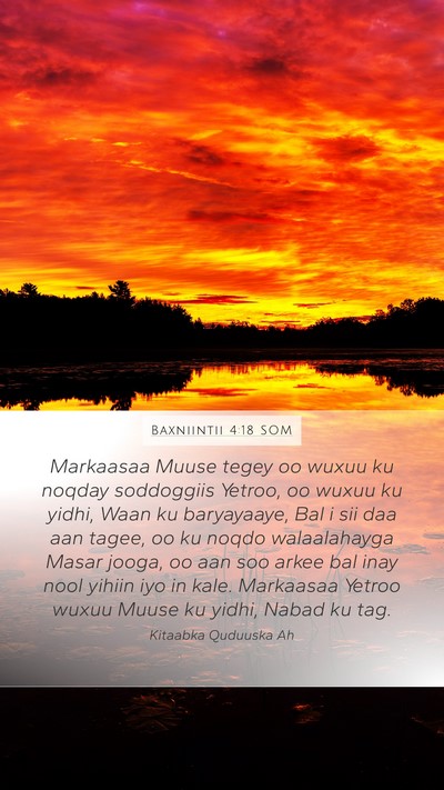 Baxniintii 4:18 SOM Bible Verse Image