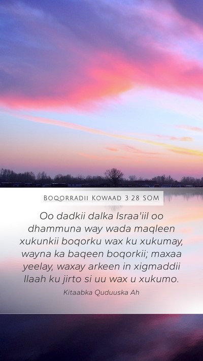 Boqorradii Kowaad 3:28 SOM Bible Verse Image