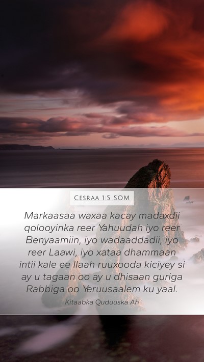 Cesraa 1:5 SOM Bible Verse Image