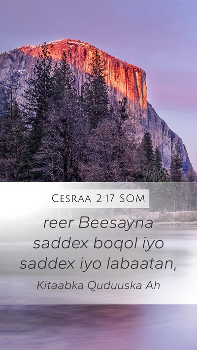 Cesraa 2:17 SOM Bible Verse Image