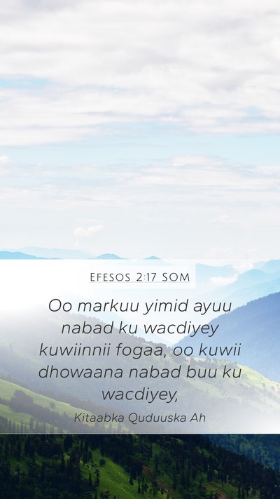 Efesos 2:17 SOM Bible Verse Image