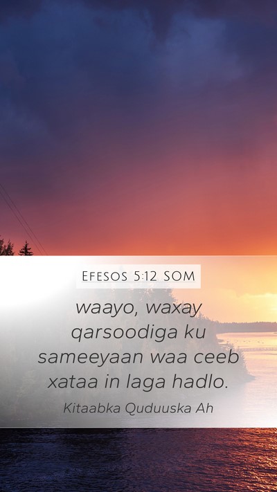 Efesos 5:12 SOM Bible Verse Image