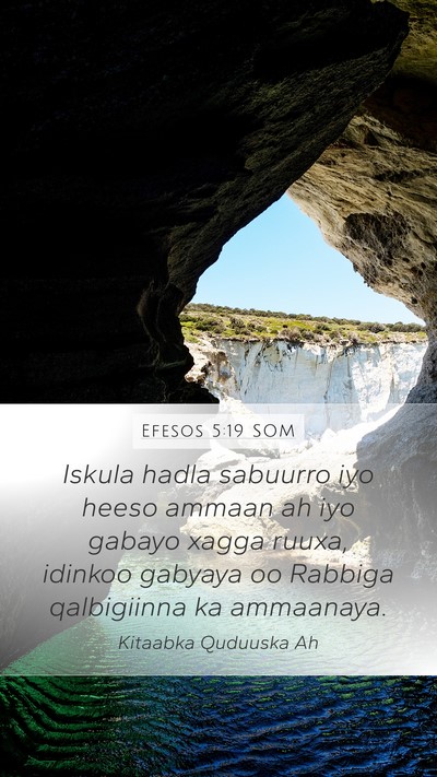 Efesos 5:19 SOM Bible Verse Image