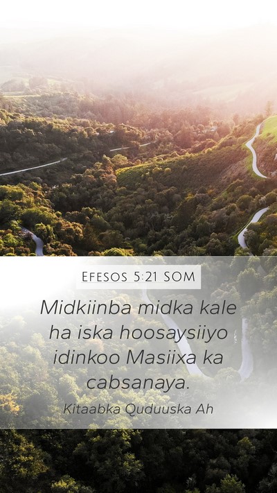 Efesos 5:21 SOM Bible Verse Image