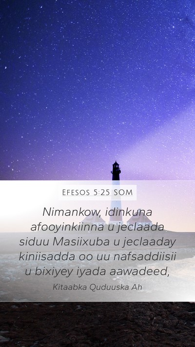 Efesos 5:25 SOM Bible Verse Image