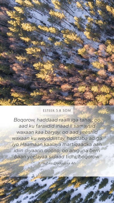 Esteer 5:8 SOM Bible Verse Image