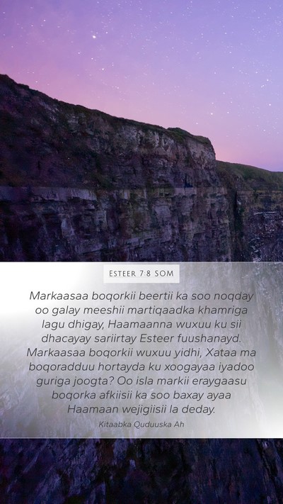Esteer 7:8 SOM Bible Verse Image